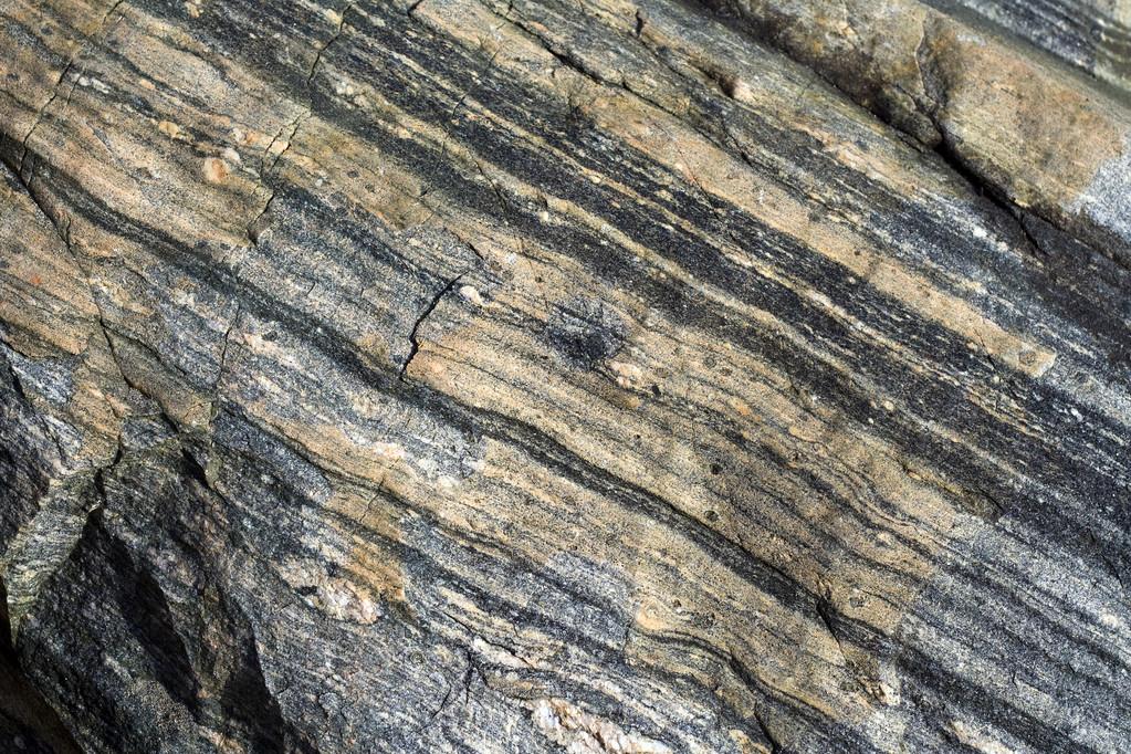 条纹的天然石材,条纹自然表面的岩石