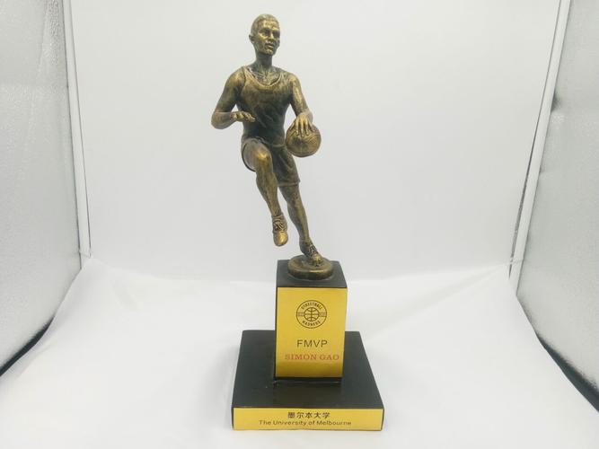 nba总冠军1:1常规赛mvp篮球比赛奖杯纯手工制作定制球迷