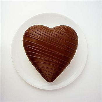爱心巧克力图片