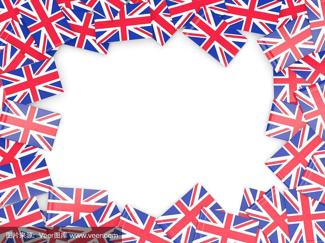 边框,英国,白色,旅途,白色背景