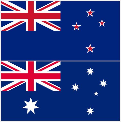 澳大利亚的国旗与新西兰的国旗傻傻分不清楚?