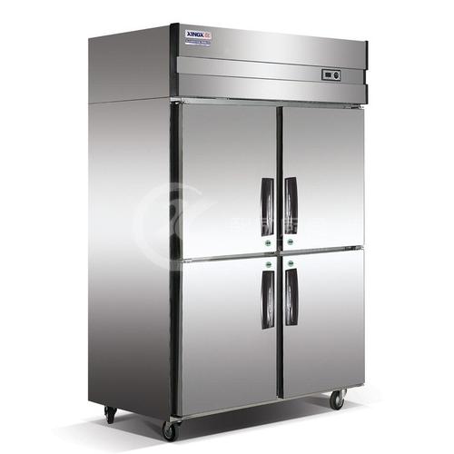 星星格林斯达四门单温商用厨房四门冷冻柜d1.0e4酒店厨房冷冻冰箱