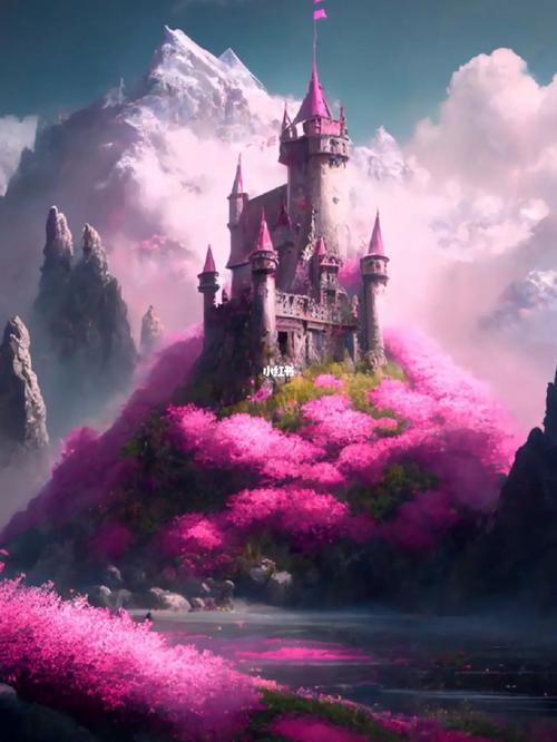 高清壁纸–粉色城堡