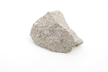 岩浆背景在白色背景上孤立的岩浆石照片