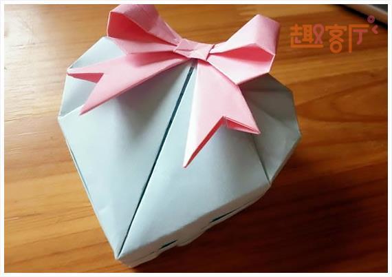 盒子的折纸有盖的 世界上最简单五秒就完成的盒子