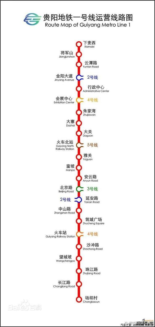 贵阳轨道交通1号线老城区8大站点全部开工新增多幅站点详图