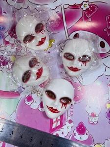 散货配件过家家食玩小丑恐怖面具kitty凯蒂猫奶油胶滴胶材料diy