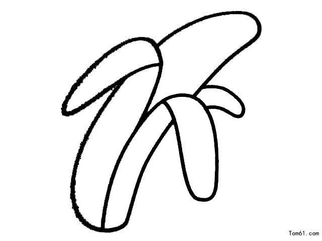 香蕉-简笔画图片-儿童资源网手机版