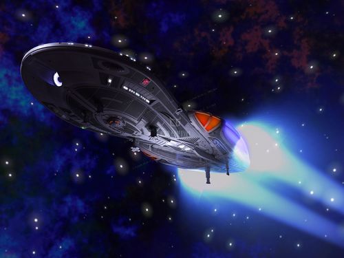 影视级科幻舰艇太空宇宙飞船航天飞机未来飞行器外星母舰战舰ufo
