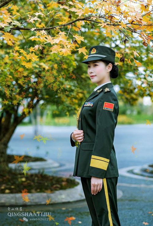 中国女兵最美