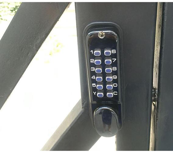 高品质质量外院大门锁 机械密码锁双面密码锁大门防盗锁户外铁艺庭院