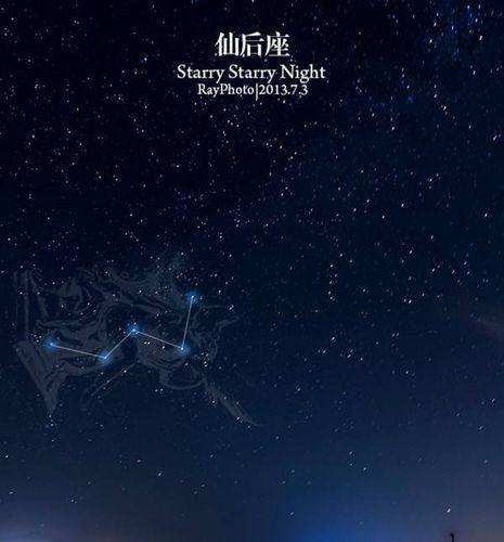 写美篇秋季夜空,北极星附近除了大小熊星座外,就是仙后座最壮观了