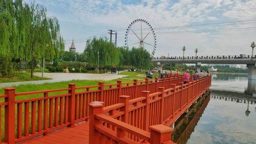 迎接邢台国际公路自行车大赛 七里河体育公园新面貌