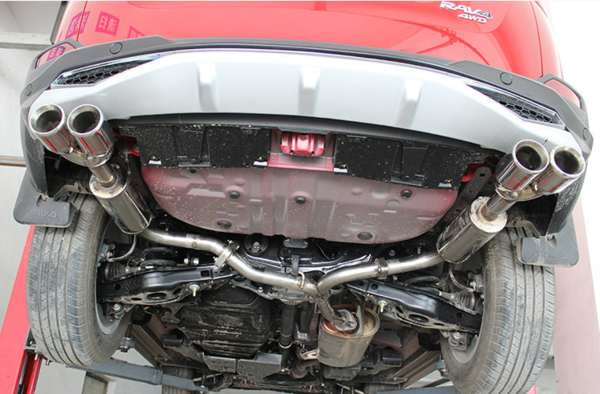 丰田rav4排气管改装方案新rav4排气管改装图片