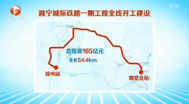 正在招标滁宁城际铁路建设又有新进展