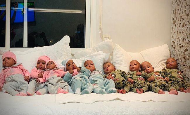 非洲女子诞下9胞胎半年住院费超过100万英镑如今即将全部出院