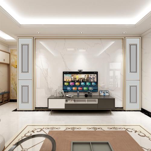 电视机背景墙 欧式瓷砖背景墙 大板客厅背景墙砖 花型时尚 规格可定做