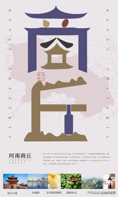 河南省城市字体海报设计上
