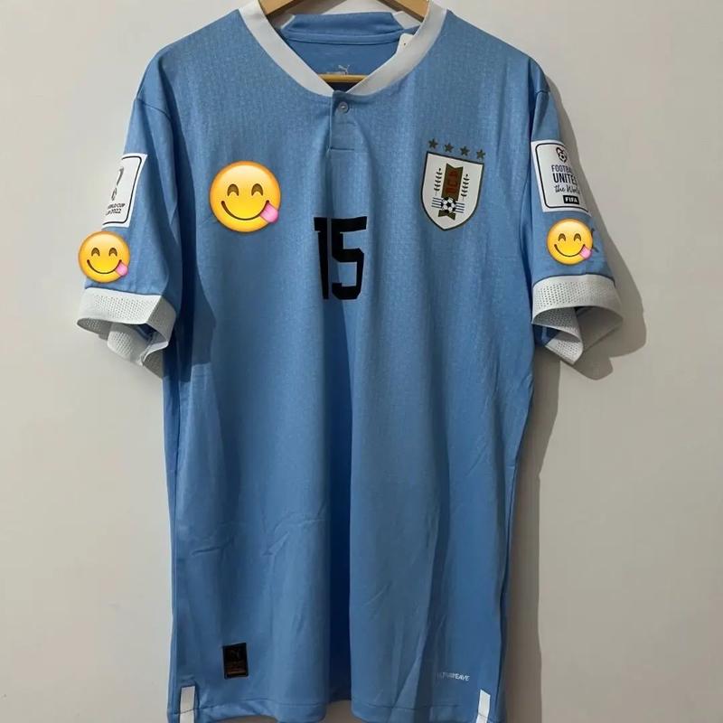 乌拉圭2022世界杯主场球员版球衣