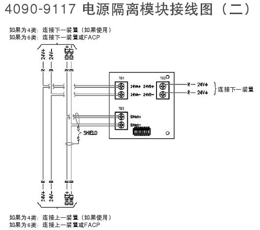 新普利斯4090-9117电源隔离模块端子接线图2
