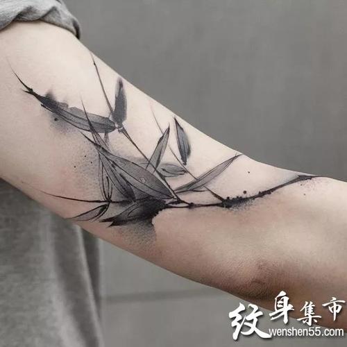 水墨纹身水墨纹身图案大全中国风纹身
