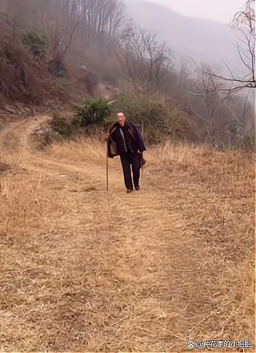 80岁老人爬山路去给父母上坟,感叹:明年可能就去不了了