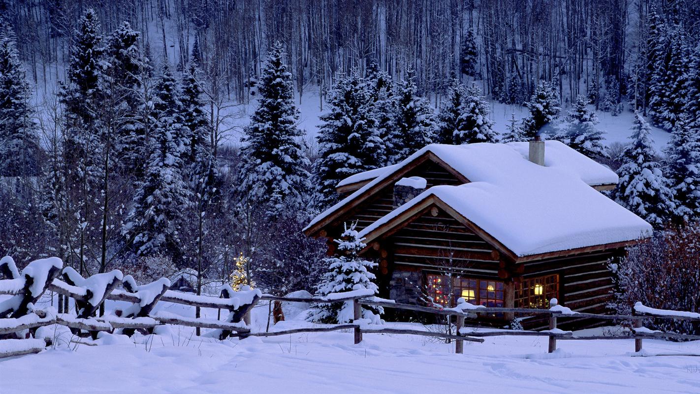 冬季雪景高清自然风光桌面壁纸