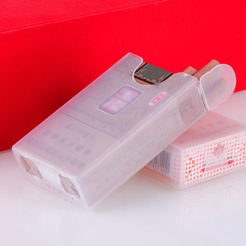 烟盒20支超薄塑料烟盒男20支整包装创意个性抗压壳盒软包硬包便携