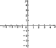 在所给的直角坐标系中画出函数的图象(先填写下表,再描点,连线).