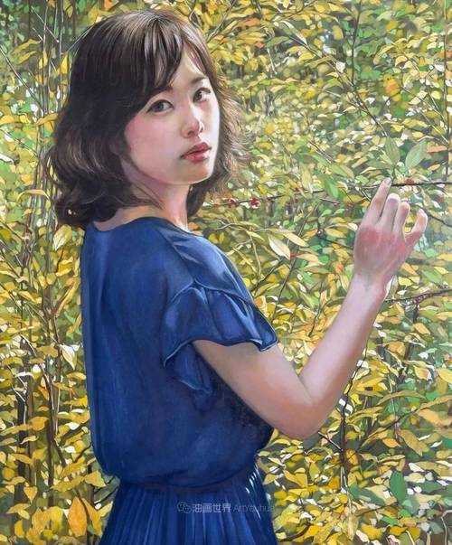 日本画家ogisomakoto油画作品欣赏