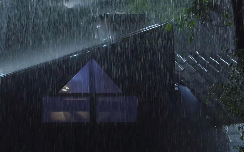 【真实雨声】最适合睡觉的雨声·大自然真实雷声雨声·听雨深度睡眠