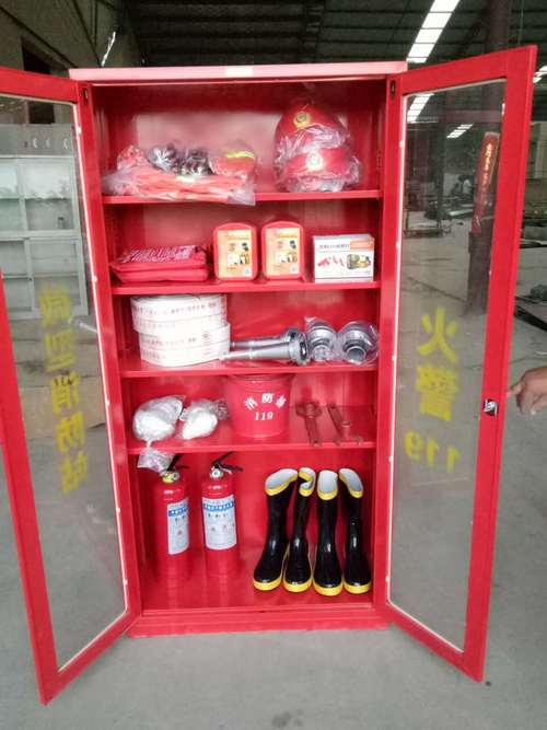 hb06-微型消防柜套餐-消防器材应急柜-洛阳市宏宝办公家具有限公司