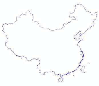 中国国界线数据集