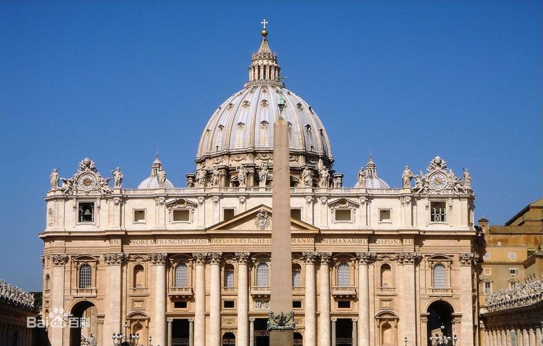 信息列表世界五大教堂指的是 梵蒂冈圣彼得大教堂,意大利米兰大教堂