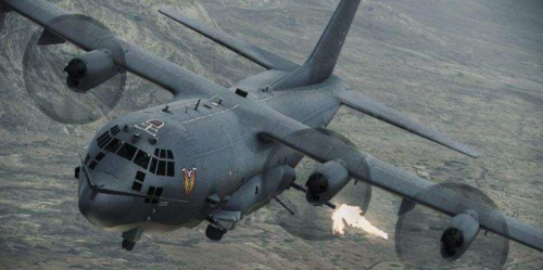 运输机没有攻击力?ac-130第一个不服!号称空中堡垒
