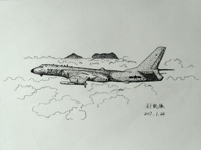组图:网友手绘中国航空工业主力战机 厉害啦!