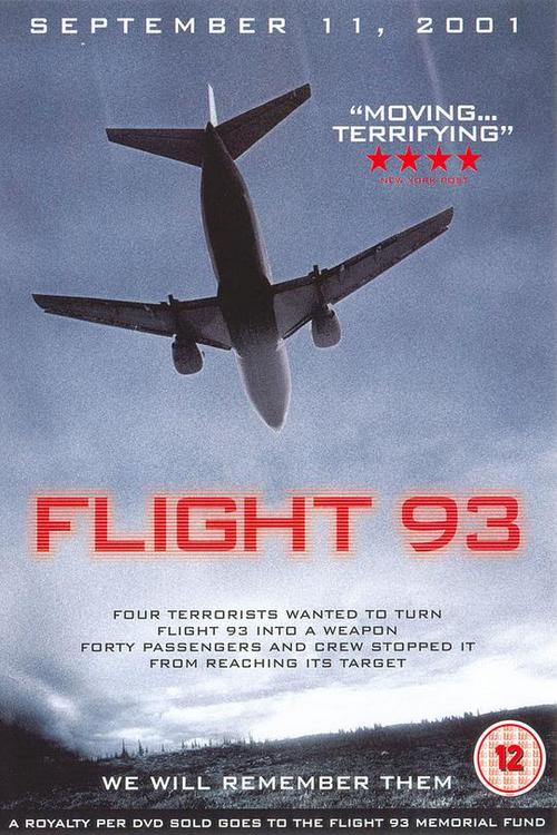 93号航班 flight 93的海报