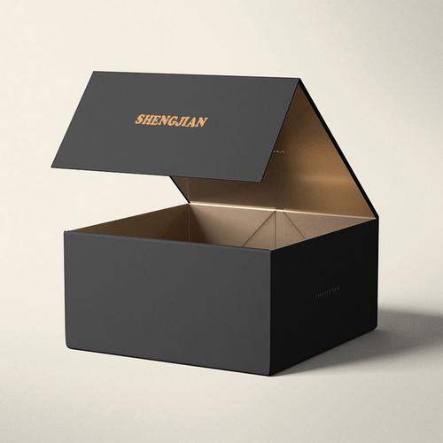 热销翻盖礼盒 精美彩盒纸盒evaps套盒高档护肤品书本式烫金礼品盒
