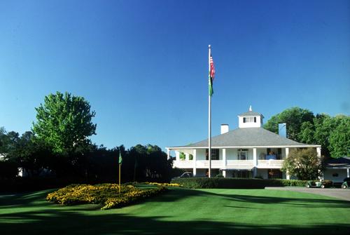 组图高尔夫球场欣赏美国奥古斯塔高尔夫俱乐部