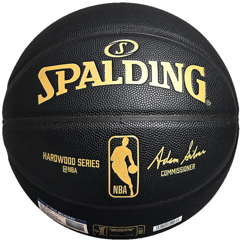 斯伯丁篮球官方正品7号黑金限量室外比赛专用篮球