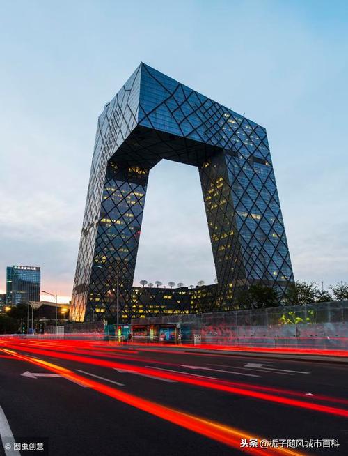 中央电视台总部大楼,位于北京商务中心区,内含央视总部大楼,电视文化