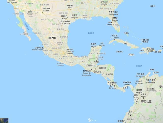 查了谷歌地图,确认在中美洲,一个很小的国家.