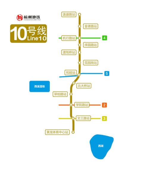 杭州地铁3号线首通段4号线二期10号线首通段都要来了网友幸福来得太