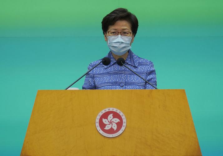 during a press conference in hong kong, tuesday, may 26, 2020