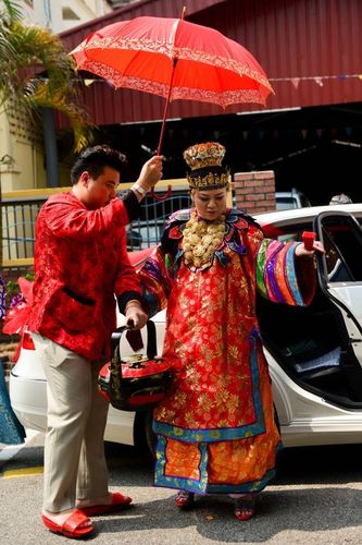 马六甲峇峇娘惹婚礼(组图)