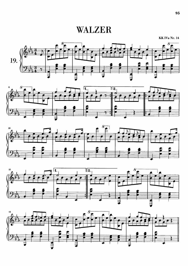 肖邦《降e大调圆舞曲》b.46钢琴谱分享.#钢琴 #肖邦 # - 抖音