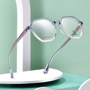 cardenro眼镜架透明卡丹路镜框超轻显瘦男女青少年高度近视配镜片