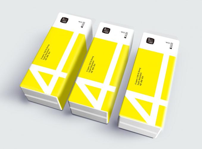 品秀精品4层卷纸系列包装形象设计