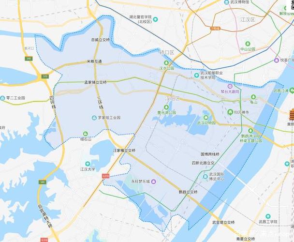 汉阳区地图