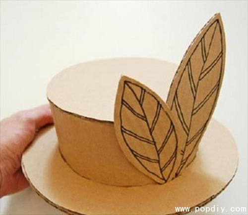 折纸diy手工制作创意儿童玩具帽